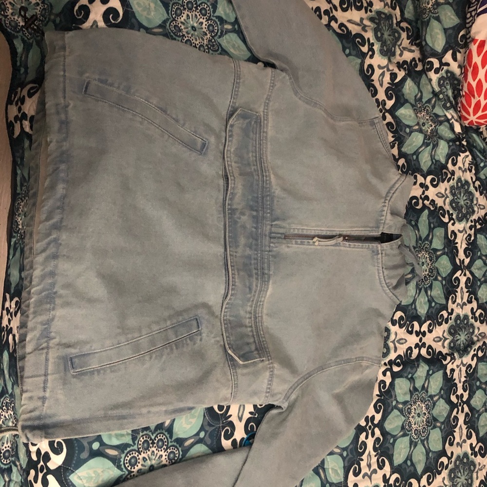 Denim Pull Over